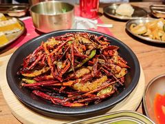 辣炒牛小肠-西塔老太太泥炉烤肉(万柳华联店)