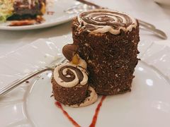招牌树根蛋糕-莫斯科餐厅