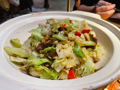 干锅手撕包菜-楼兰新疆主题餐厅(苏州中心店)