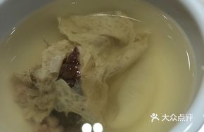 Stir-fried Abalone with Sea Coconut Soup