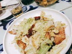 馕炒莲花白-撒拉花儿·新疆菜·清真(太阳宫店)