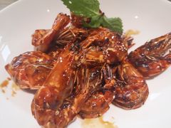 油爆虾-上关雪東北菜(中房金谊店)
