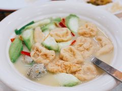 丝瓜鱼丸面筋汤-寻味顺德·南记酒家·传统顺德菜·鱼生(广源路店)