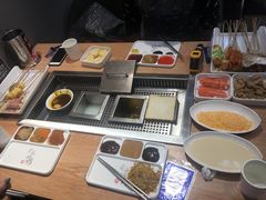 餐具摆设-老板不给炸自助炸串(中央大街总店)