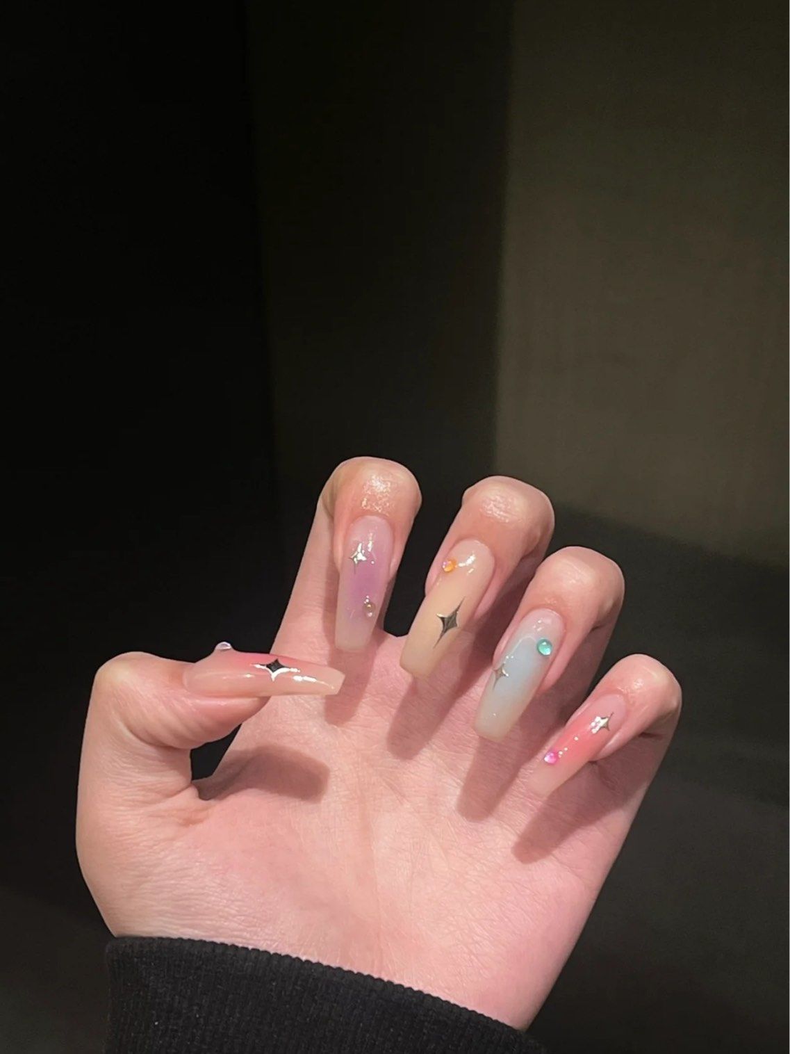 夏日冰淇淋90美甲