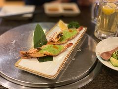 翡翠芝士焗虾-万福炭火烤肉日本料理(新街口店)