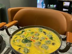 荠菜丸子汤-披云云小馆·味道江湖(姚家园万象汇店)