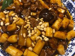 松子牛肉炒年糕-兔爸私家小厨(新北万达店)