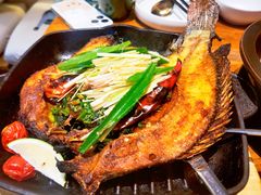 香茅草烤罗非鱼-云海肴·汽锅鸡·云南菜(天津国金汇店)