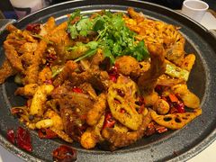 干锅牛蛙-渝蛙馆(新百店)