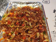 铁板肉末粉丝包菜-望湘园·洞庭渔宴(永旺店)