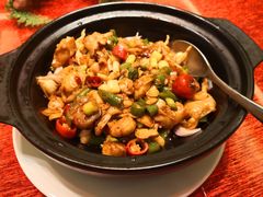 干锅酸辣鱼肚-广州逸林假日酒店·四季桃源中餐厅(白云山风景区店)