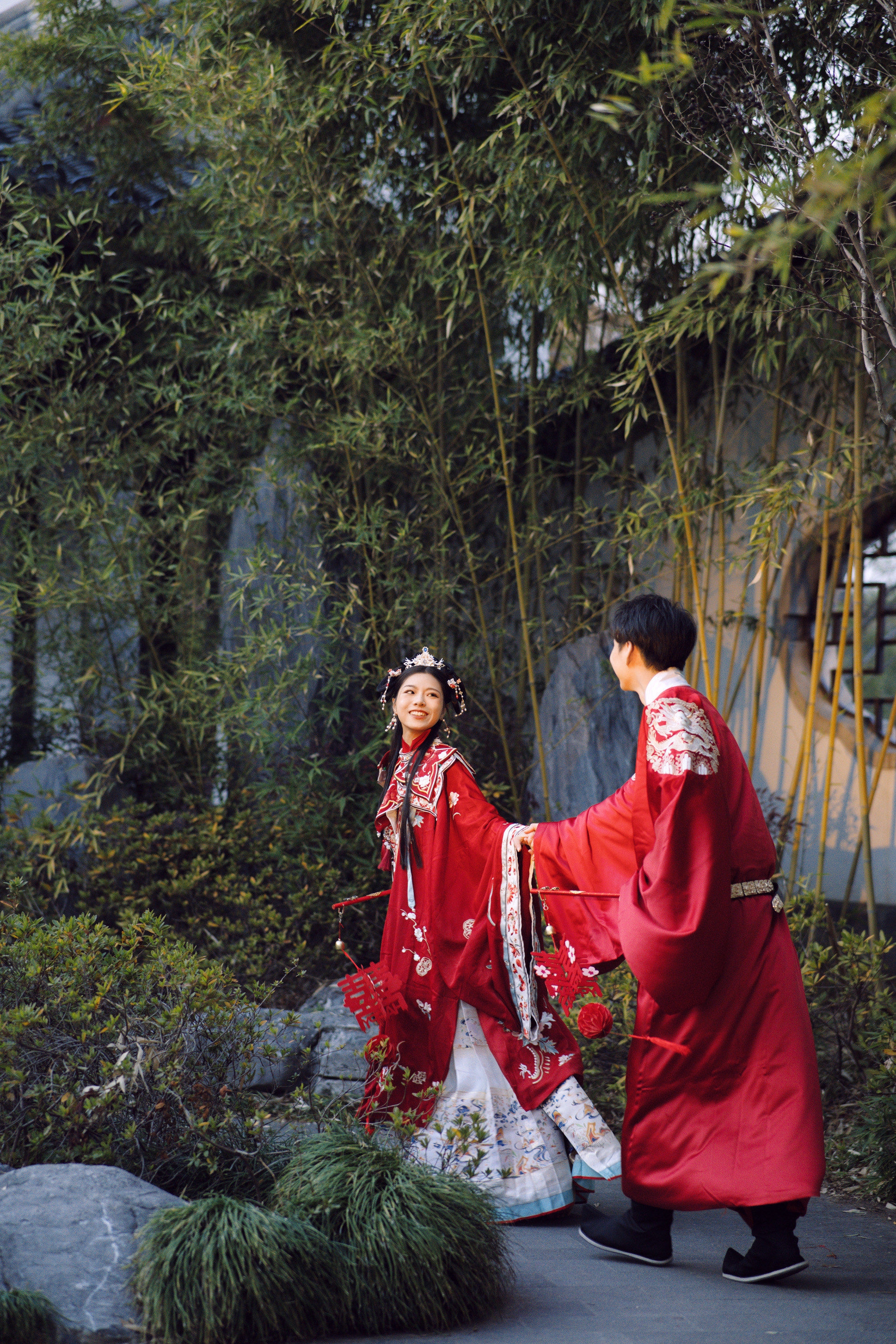 更适合中国宝宝体质的汉服婚纱照!甜到掉牙