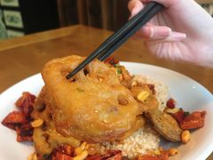 锅巴炸藕夹-老板很二(吉大店)