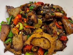 烟笋炒腊肉-建辉湖南土菜馆(南大街店)