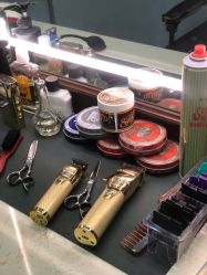 -595barbershop美式油头