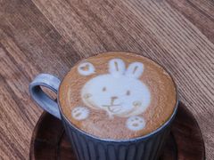 兔子焦糖拿铁-懒鱼时光馆(沙坪坝店)