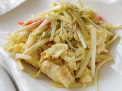 韭黄炒蛋-伊祥·敦煌楼