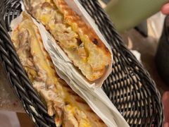 蘑菇鸡肉烤芝士三明治-Bco豆库(雨花客厅店)