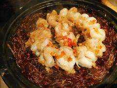 蒜蓉粉丝蒸虾-绿茶餐厅(崇文门新世界店)
