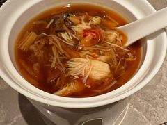 蟹肉珊瑚扒绣球菌-广州文华东方酒店·江-由辉师傅主理