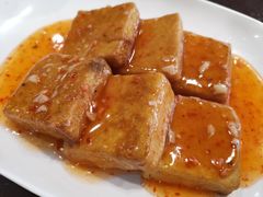 金牌蛋豆腐-刘胖子家常菜·蹄花焖藕(中南店)