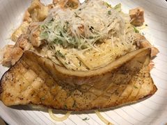 芥末籽奶油慢煎菇扒意大利面-BE BRIGHT KITCHEN(正佳广场店)