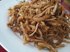 肉松茶树菇-老苏扬饭店