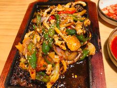 泡菜炒鱿鱼-쌍화점 霜花店·朝鲜族料理(徐家汇店)