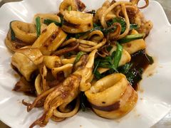 酱爆鱿鱼筒-明记海鲜大排档(巽寮湾店)