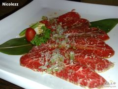 刺身黑牦牛肉-金柚子韩国烤肉(威宁路店)