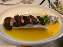 非一般鲈鱼配大褐菇-港丽餐厅(高德置地店)