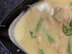 椰汁青咖喱鸡-金兰花泰国菜馆