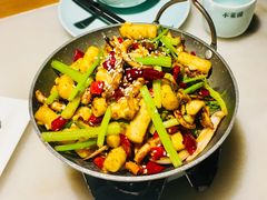 鱿鱼炒年糕-小菜园新徽菜(马鞍山金鹰店)