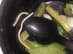 陈菜叶和米粉渣-永和大王(梅家浜店)