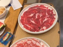 头牌鲜切牛肉-蜀留香火锅(社会山店)