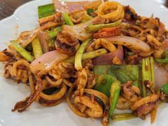 沙姜酱爆鱿鱼筒-南记食粥坊·宵夜大排档(岭南分店)