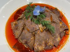 野香菜拌牛脚腱-粤江春·早茶·潮粤菜·宴会(罗湖宝能中心店)