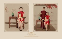 -时光纪亲子全家福照相馆(静安店母女写真父母纪念照)