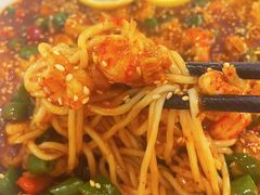 小龙虾尾拌面-友达面馆(海珠店)