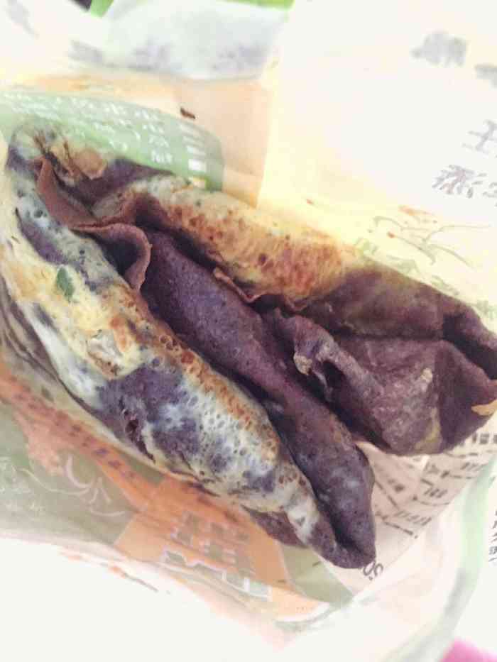 董记煎饼-"【紫米煎饼】72727272最喜欢紫米口味的【.