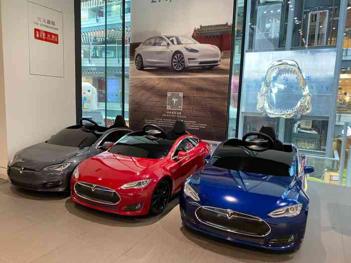 tesla 特斯拉(侨福芳草地体验店)-"在侨福芳草地的特斯拉专卖店从老远