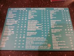 菜单-COSTA COFFEE(天津大悦城店)