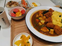 炸鸡块咖喱蛋包饭-池奈·咖喱蛋包饭(熙地港店)