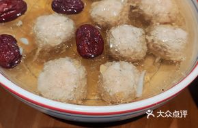 Lily and Pork Ball Soup