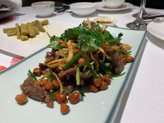 芥末牛肉鱿鱼-花城苑广府菜(侨鑫店)