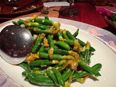 缅式虾酱炒四季豆-花马天堂云南餐厅 Lost Heaven(外滩店)