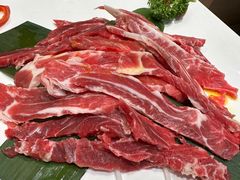 精品雪花牛肋条-老熟人烤肉城(马家堡店)