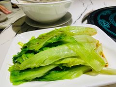 白灼本地生菜-德兴show鲜·蒸汽海鲜火锅餐厅(格创悦里店)
