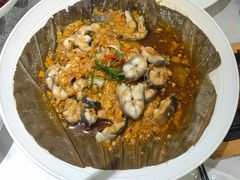 荷叶金酱江鳗鱼-3号仓库·创意中国菜(新世界城店)